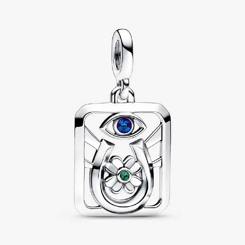 PANDORA : Pandora ME Tarot Card Medallion in Silver