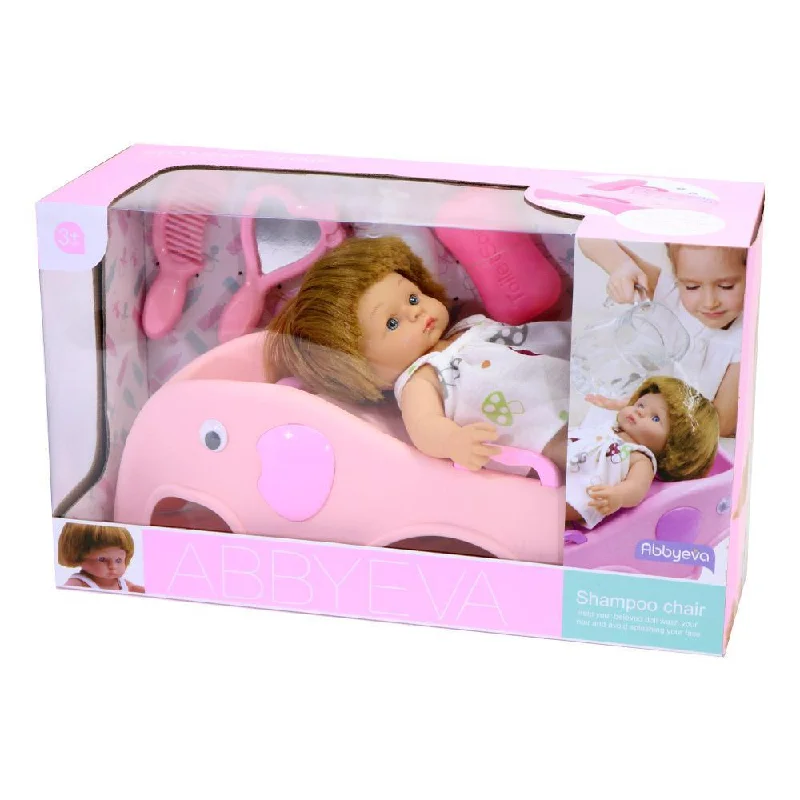 Pet careBaby Doll With Shampoo Chair