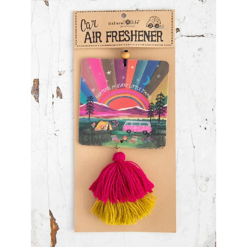 Natural Life : Car Air Freshener - Grateful Little Thing