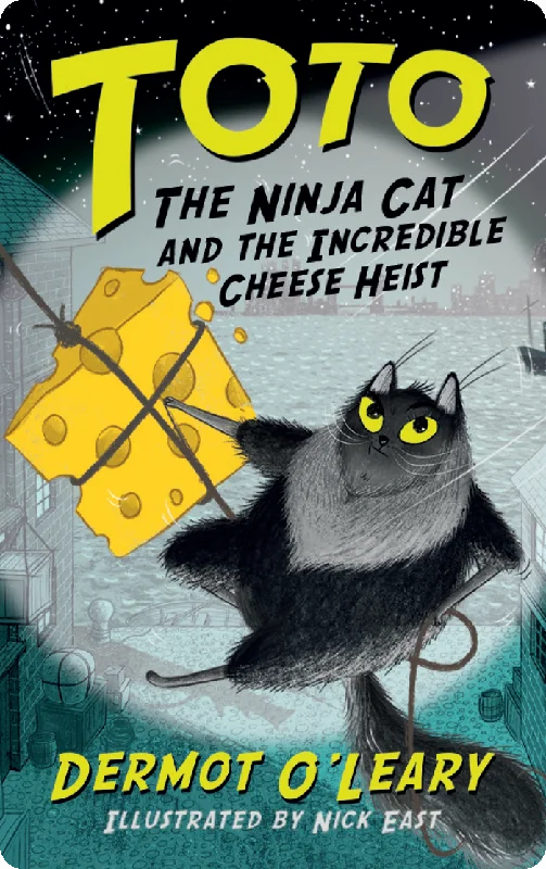 Toto the Ninja Cat and the Incredible Cheese Heist