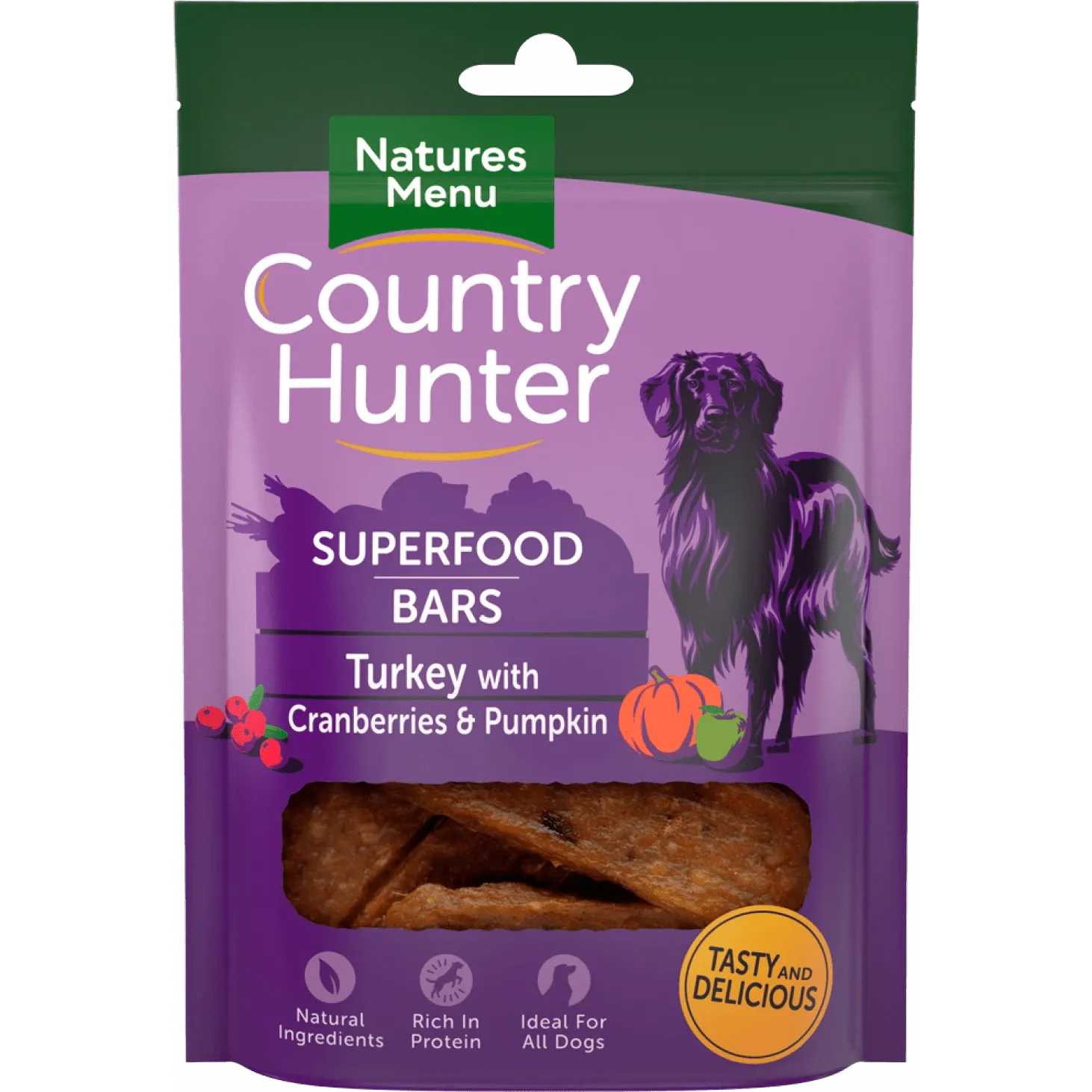 - Dog food recommendations for multi-dog households- Dog food recommendations for multi-dog householdsCOUNTRY HUNTER Dog Treats Superfood Bars Turkey For Adult Dogs