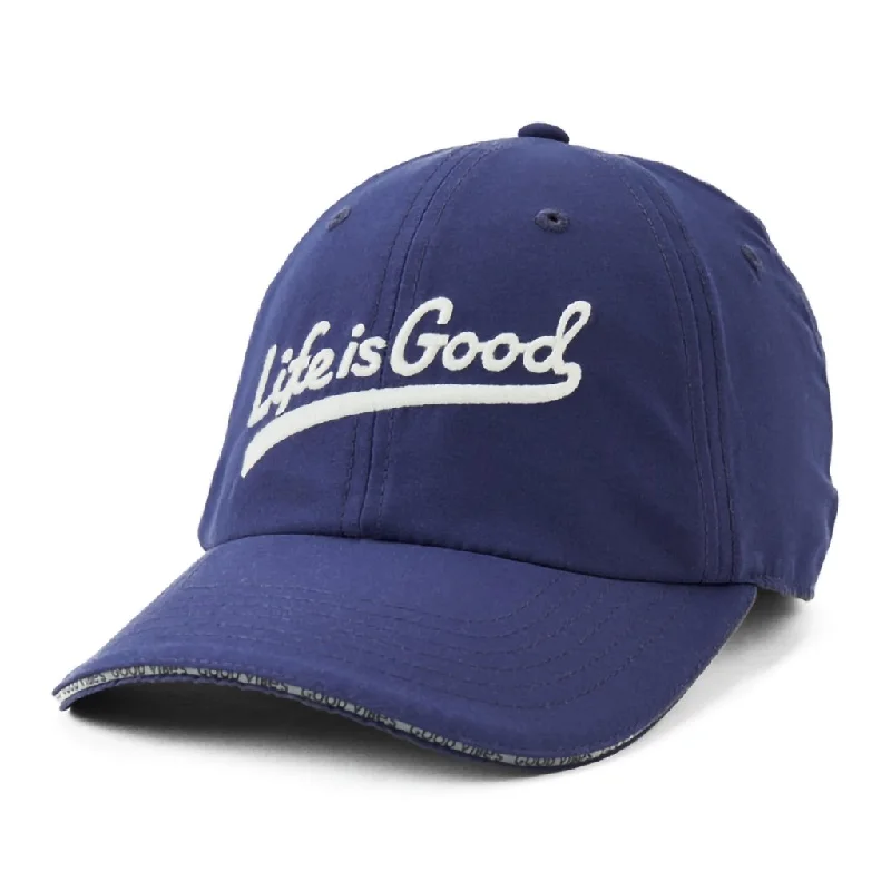 Life Is Good : LIG Ballyard Script Active Chill Cap