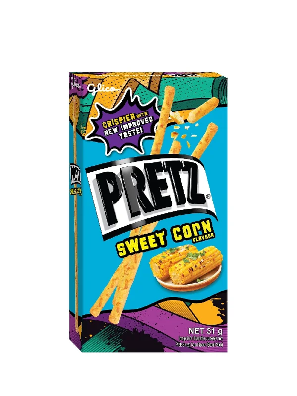 GLICO PRETZ SWEET CORN 31G