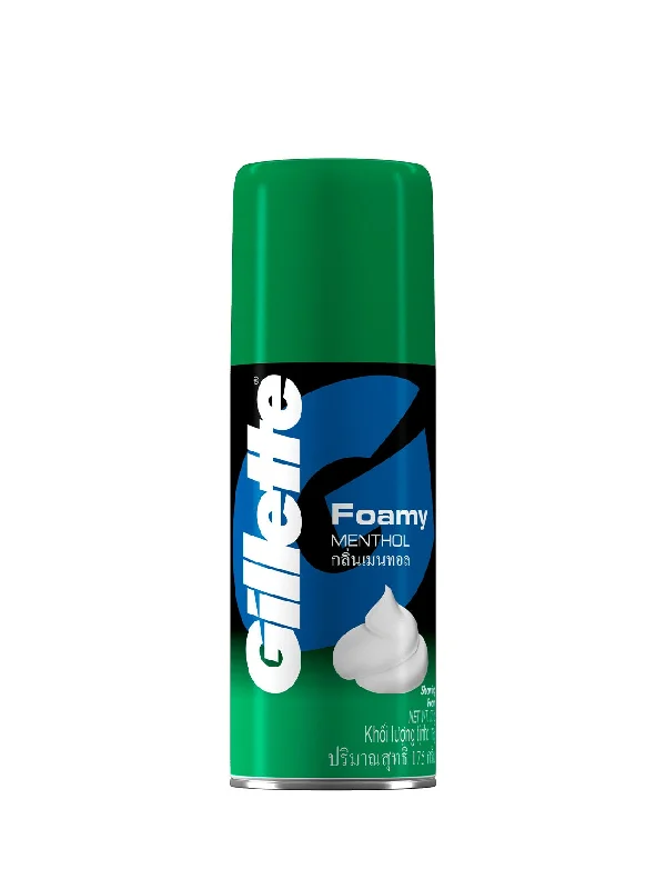 GILLETTE FOAMY MENTHOL 175GM