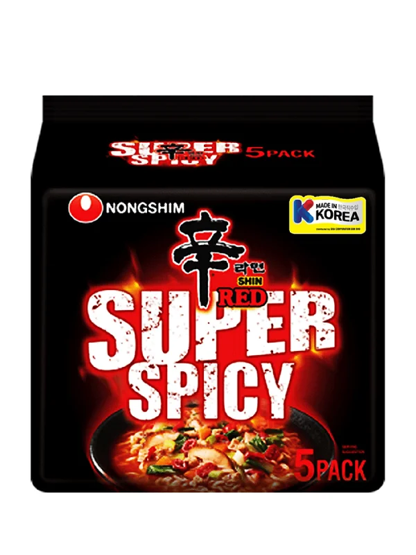 NONGSHIM SHIN SUPER SPICY RAMYUN 5X120G