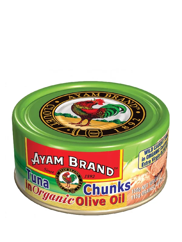 AYAM BRAND TUNA CHUNKS IN OLIVE OIL 150G