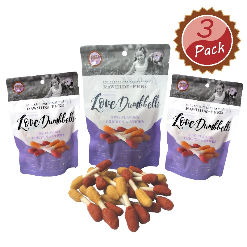 - The effect of dog food on dental health- The effect of dog food on dental healthRena's Recipe Love Dumbbells ( 18 Count ) ( Pack of 3 )