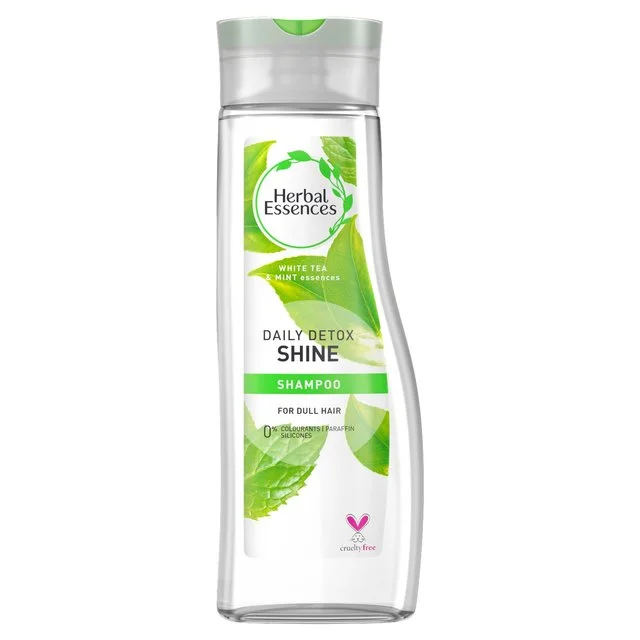 Pet shampoo: a shampoo specifically used to clean pet hair,Herbal Essences Detox White Tea & Mint Shampoo 400ml