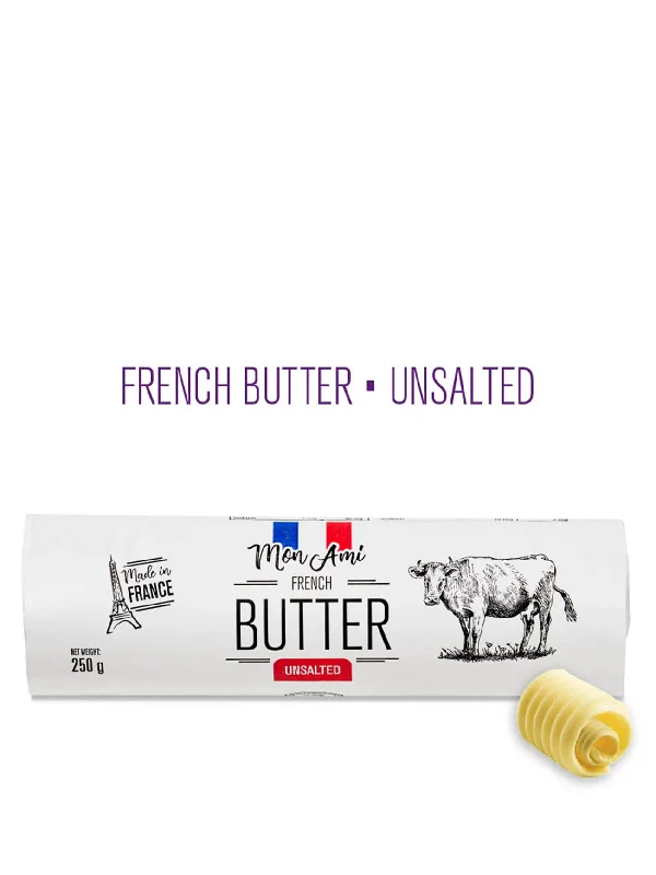 MONAMI BUTTER ROLL UNSALTED 250G