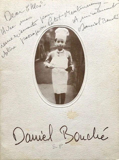 Daniel Bouché Menu