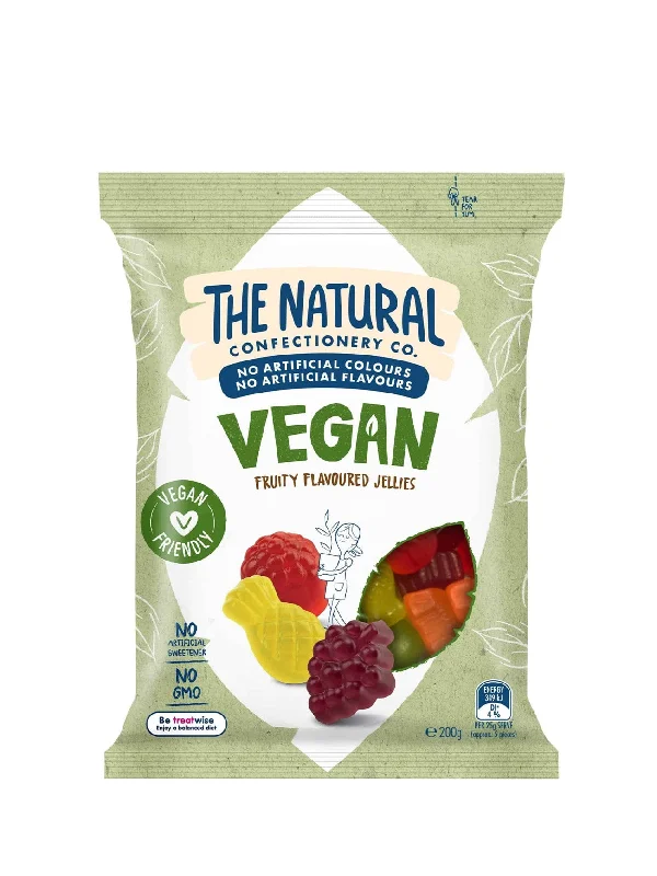 TNCC VEGAN FRUITY FLAVOURED JELLIES 180G