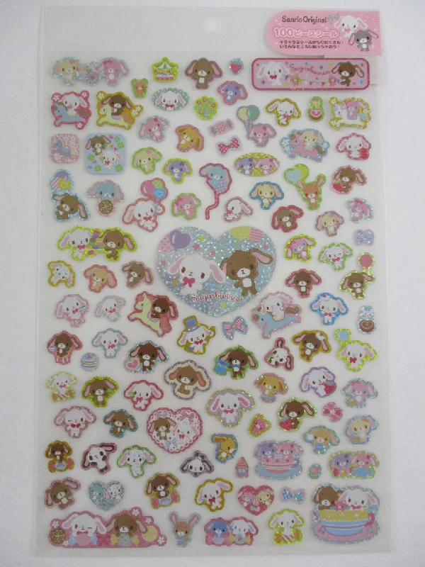 Cute Kawaii Sanrio Sugar Bunnies Rabbit Sticker Large Sheet - 2012