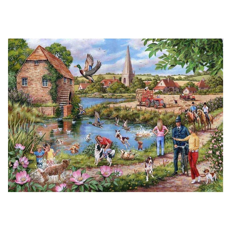 Doggy Paddle 1000 Jigsaw Puzzle