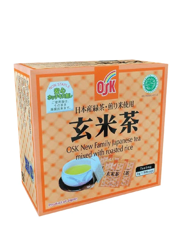 OSK JAPANESE ROASTED RICE GREEN TEA 50X2G