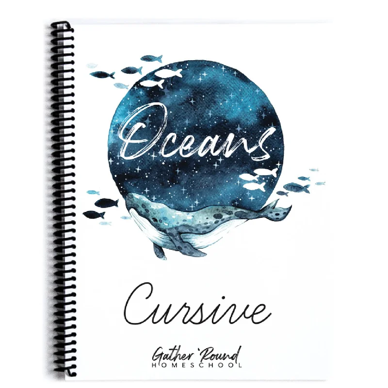 Oceans Cursive Writing Printed Book