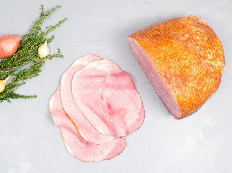 OLD SPOT BONELESS MAPLE SUGAR CURED HERITAGE HAM, 3-4lb