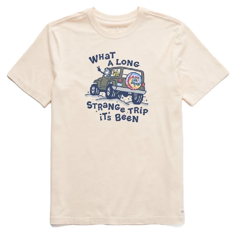 Life Is Good : Men's Jake and Rocket Strange Trip Short Sleeve Tee