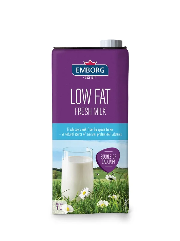 EMBORG UHT MILK LOW FAT 1L