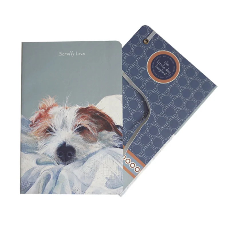 The Little Dog Laughed A5 Scruffy Love Notebook