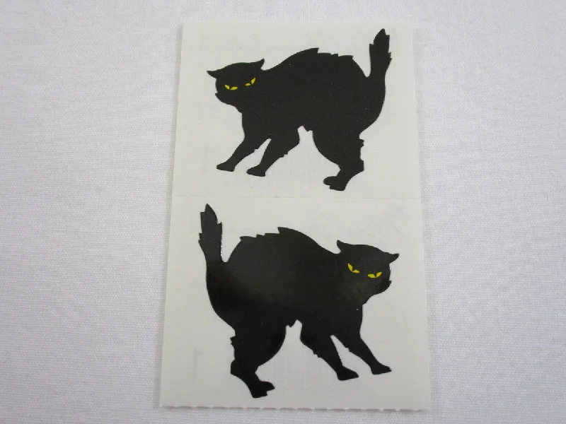 Mrs Grossman Scary Cat Sticker Sheet / Module - Vintage & Collectible 1987