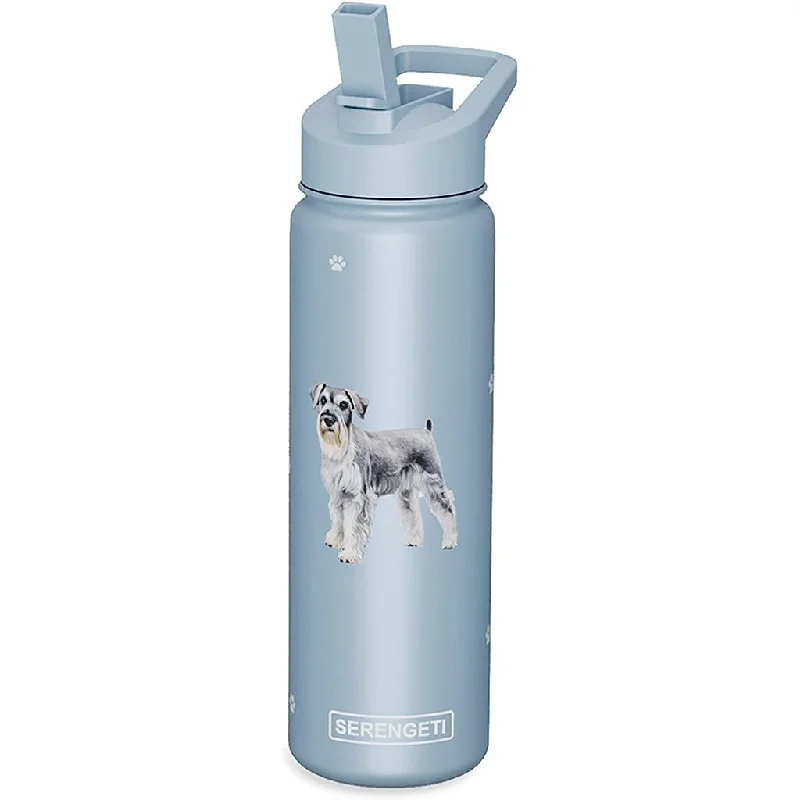 E & S Pets : Schnauzer Serengeti 24 oz Ultimate Water Bottle