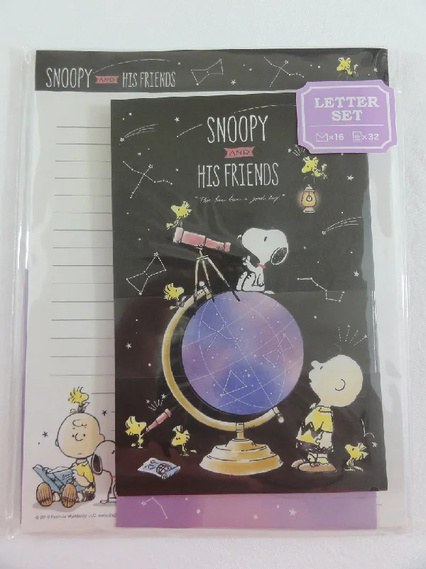 Cute Kawaii Peanuts Snoopy Letter Set Pack - Stationery Writing Paper Penpal