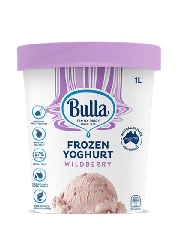 BULLA FROZEN YOGURT WILDBERRY 1L