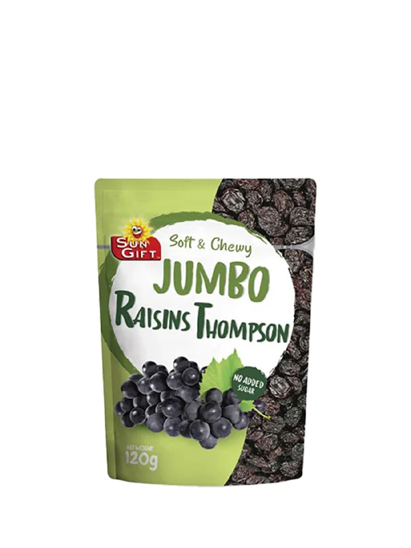 SUN GIFT JUMBO RAISIN THOMPSON 120G