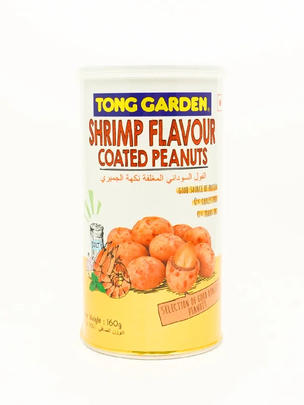 TONG GARDEN SHRIMP FLAVOUR COATED PEANUT 160GM