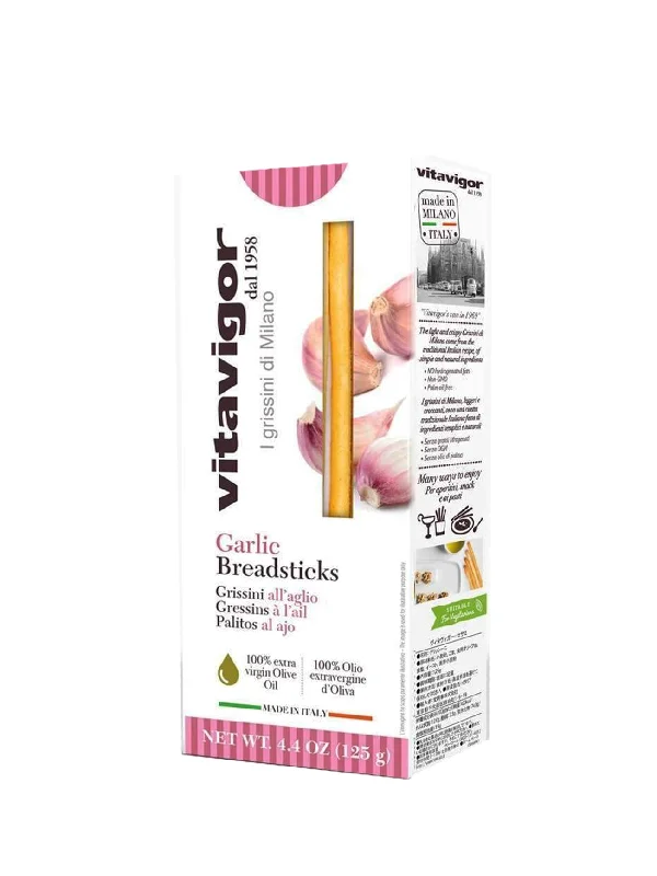 VITAVIGOR BREADSTICK GARLIC 125G