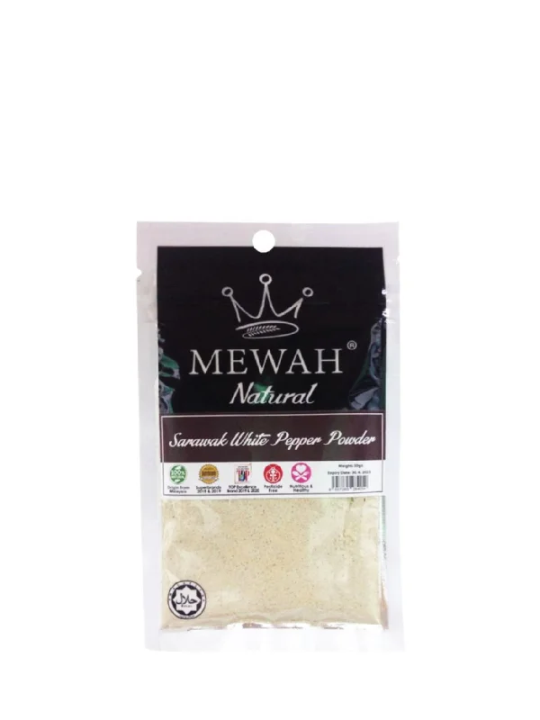 MEWAH SARAWAK WHITE PEPPER POWDER 40G