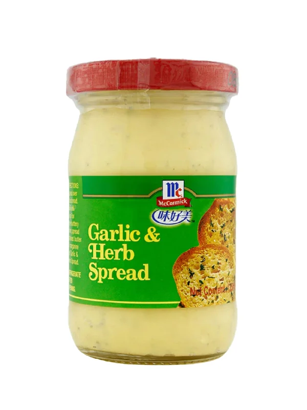 MCCORMICK GARLIC & HERB SPREAD 135G