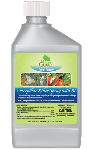 Natural Guard CATERPILLAR KILLER SPRAY WITH BT