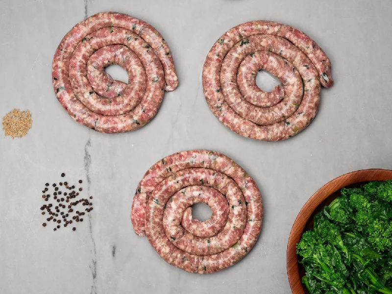 GARLIC AND BROCCOLI RABE SAUSAGE