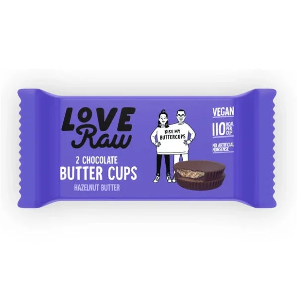 LoveRaw Chocolate Hazelnut Butter Cups