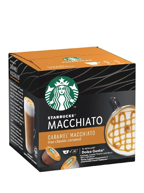 STARBUCKS DOLCE GUSTO CARAMEL MACCHIATO 12S