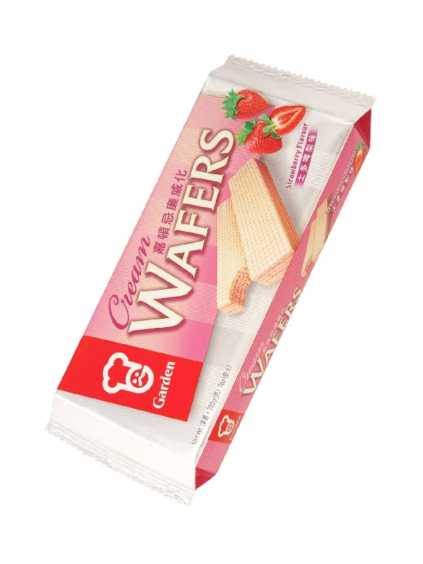 GARDEN CREAM WAFFERS-STRAWBERRY 200G