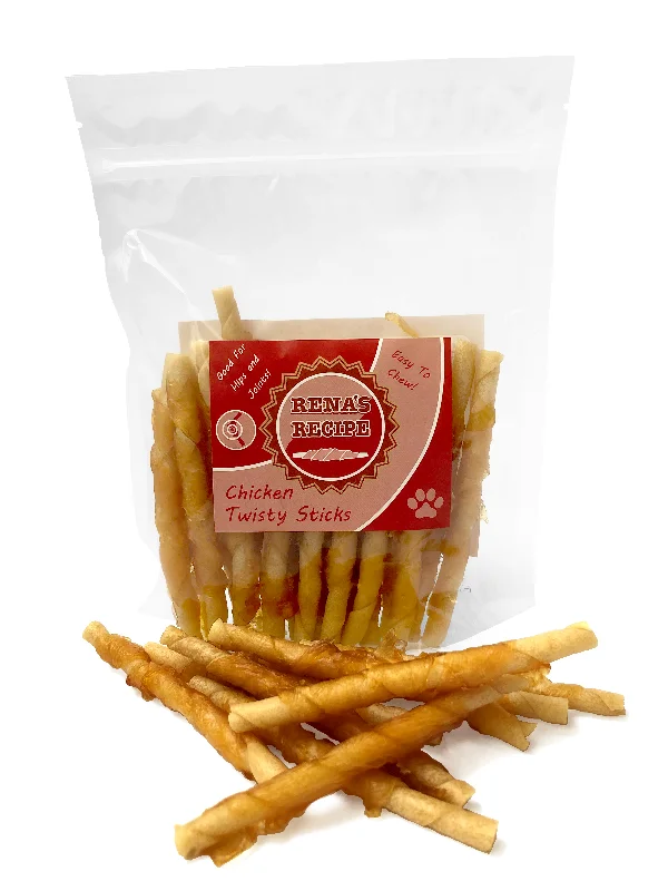 - Hypoallergenic dog food- Hypoallergenic dog foodRena's Recipe Chicken Twisty Sticks (8 oz)