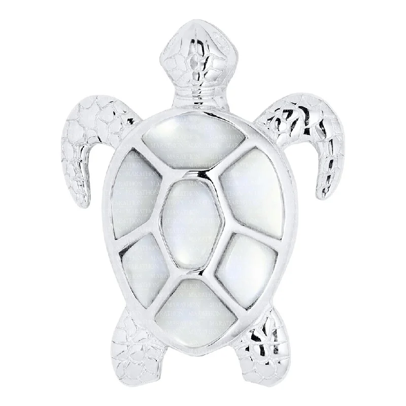 LeStage® Cape Cod : SS Sea Turtle Pendant