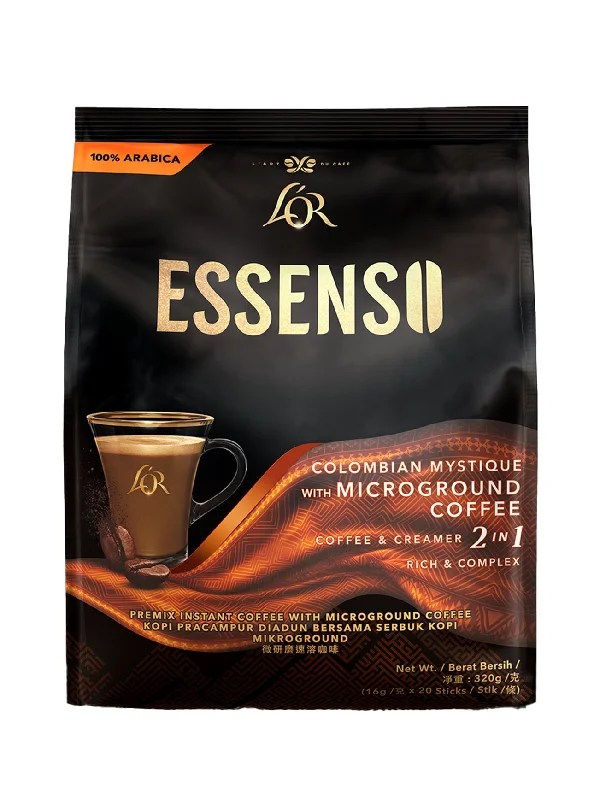 LOR ESSENSO MICROGROUND COFFEE COLOMBIAN 2IN1 20S