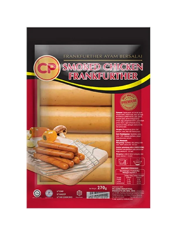 CP SMOKED CHICKEN FRANKFURTER 200G