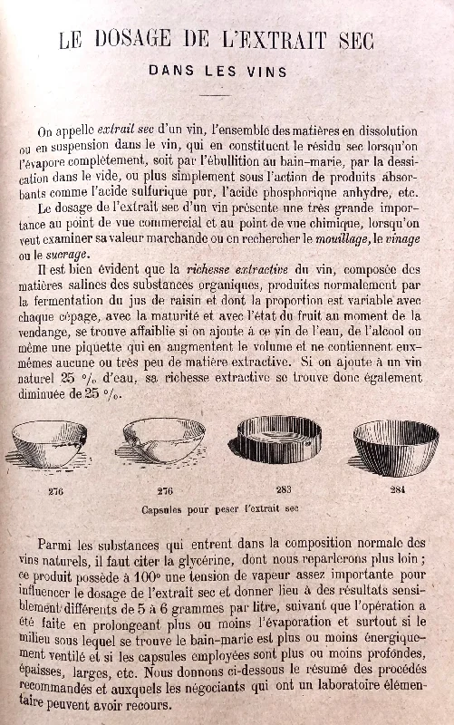 (Winemaking & Distilling) J. Dujardin & Jules Salleron. Notice sur les Instruments de Precision appliques a l'Oenologie.