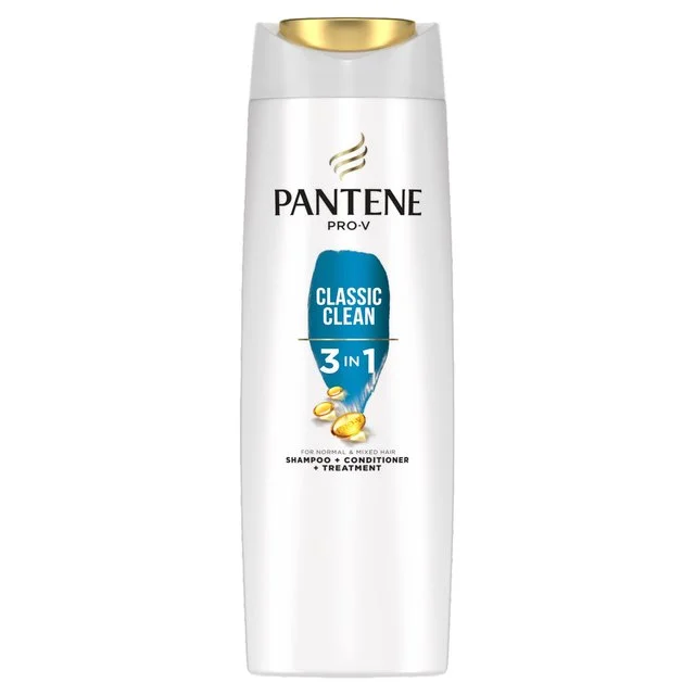 Pet shampoo: a shampoo specifically used to clean pet hair,Pantene Pro-V 3in1 Classic Clean Shampoo and Conditioner 300ml