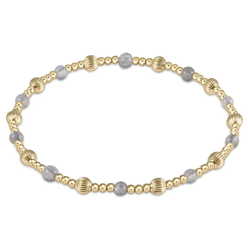 enewton design : Dignity Sincerity 4mm Bead Bracelet - Gemstone in Labradorite