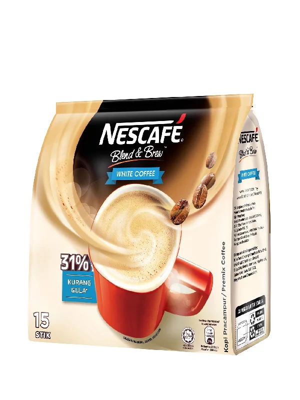 NESCAFE 3IN1 WHITE COFFEE 15SX32G