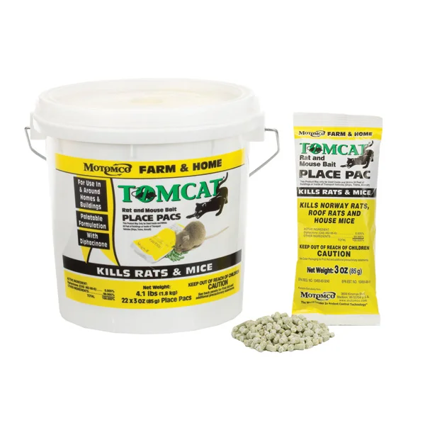 TOMCAT RAT & MOUSE BAIT PLACE PAC