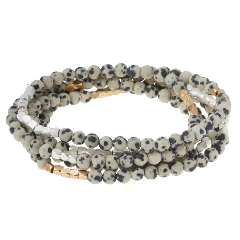 Scout Curated Wears : Stone Wrap - Dalmatian Jasper - Stone of Joy