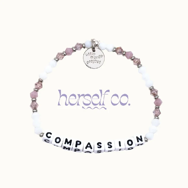 Little Words Project : Compassion- Women's Empowerment Bracelet - S/M