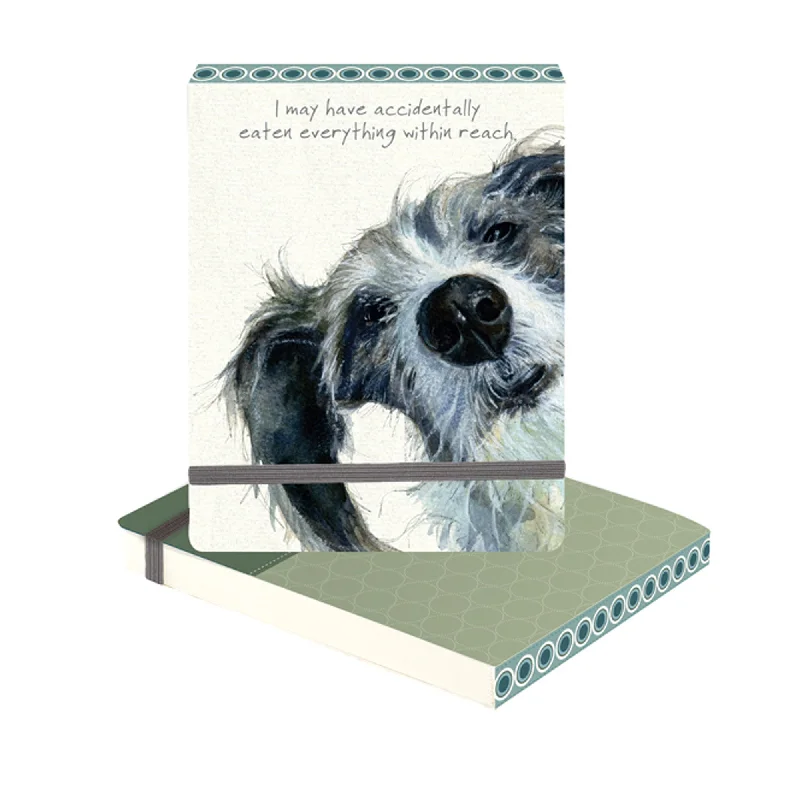 The Little Dog Laughed Accidentally Slim Notebook