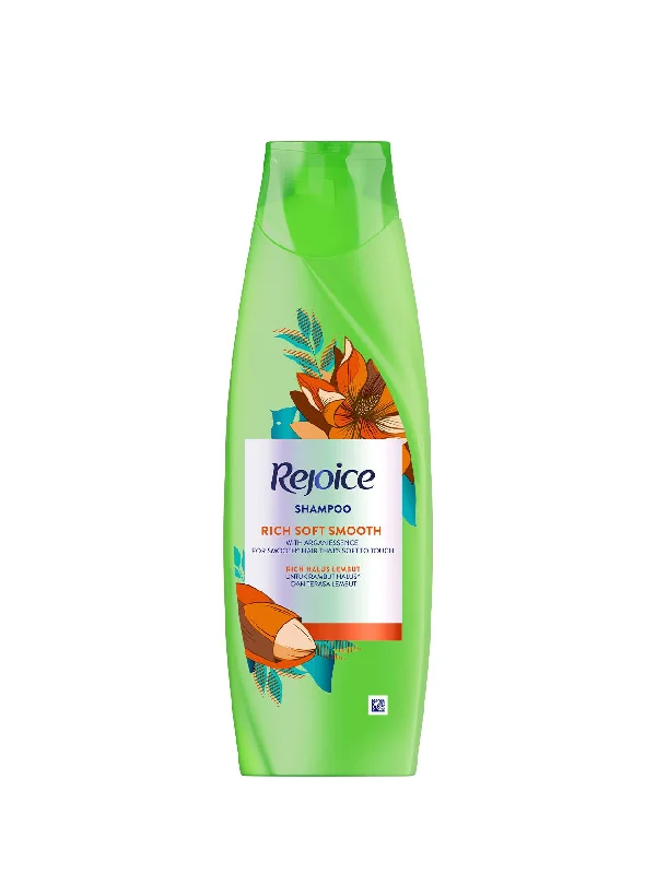 with the functions of decontamination, deodorization, and nourishment.REJOICE SHAMPOO RICH SOFT SMOOTH 300ML